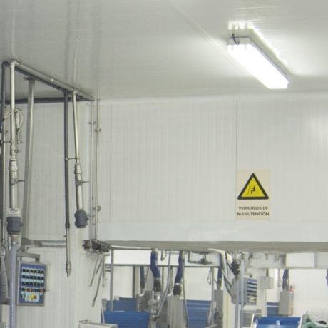 Rivestimento di protezione - PANELCHOK - in PVC / per l'industria agroalimentare / ignifugo
