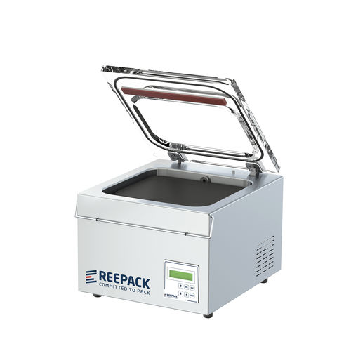 Macchina per imballaggio manuale - RV 100E - Reepack S.r.l. Soc. Unip. - a campana / per alimenti / per l'industria agroalimentare