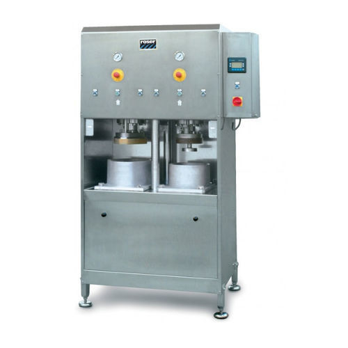 Pressa per prosciutti automatica - 29716 - Roser Construcciones Metalicas S.A. - per stampi rettangolari / con stampi intercambiabili / a doppio cilindro