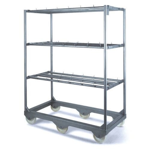 Carrello da trasporto - 3694 - Roser Construcciones Metalicas S.A. - in acciaio inossidabile / 3 livelli / 2 livelli