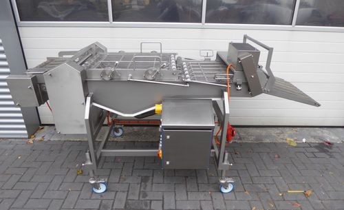 Friggitrice industriale in continuo - SMD - Schomaker Convenience Technik GmbH - per verdure / per carne / a tunnel