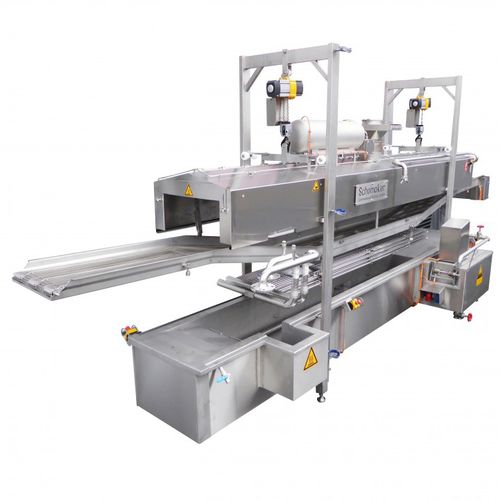Friggitrice industriale deep-fat - SFT-T, SFE-T - Schomaker Convenience Technik GmbH - per carne / a tunnel