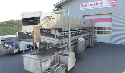 Cuocitore industriale a vapore - WKS  - Schomaker Convenience Technik GmbH - continuo / per pasta / per carne