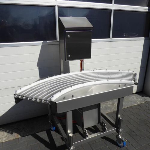 Trasportatore a nastro - SK 90/400 - Schomaker Convenience Technik GmbH - curvo / da trasporto / per alimenti