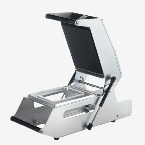 Termosigillatrice di vaschette lineare - TS-150 - TALLERES RAMON, S.L. - manuale / per l'industria agroalimentare / per vaschette