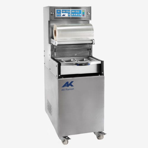 Termosigillatrice di vaschette automatica - TS-550 - TALLERES RAMON, S.L. - lineare / per l'industria agroalimentare / sottovuoto