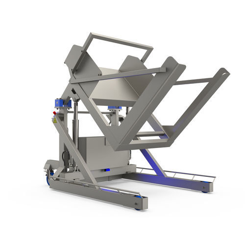 Ribaltatore idraulico - CD - Backsaver - di pallets / di casse / per l'industria agroalimentare