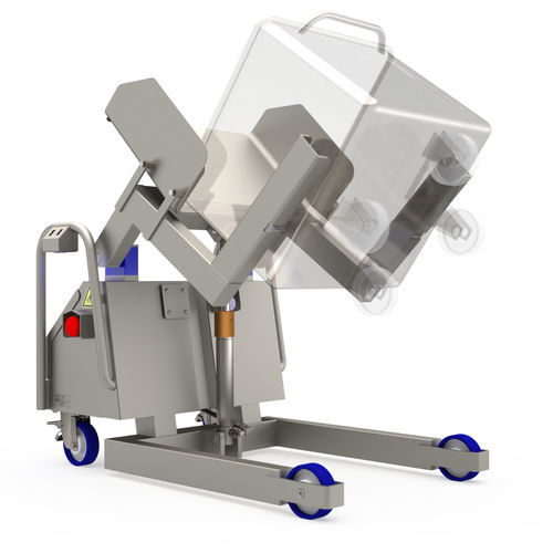 Ribaltatore elettroidraulico - NT - Backsaver - mobile / elevabile / compatto