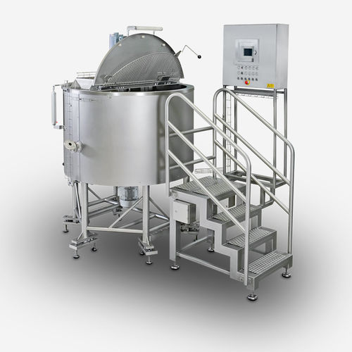 Cuocitore industriale a doppio rivestimento - Berief Nahrungsmittelmaschinen GmbH & Co. KG - a vapore