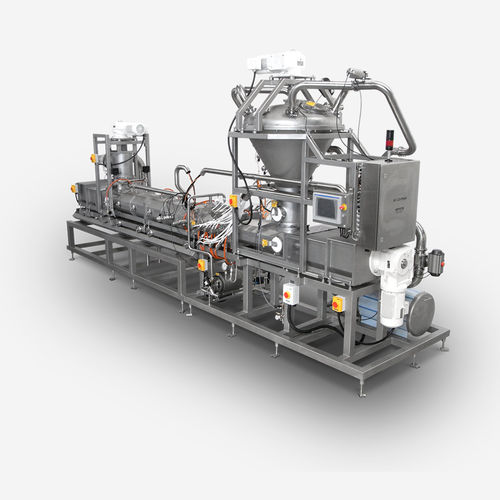Cuocitore industriale ad iniezione di vapore - GPiCS - Berief Nahrungsmittelmaschinen GmbH & Co. KG - continuo / per formaggi