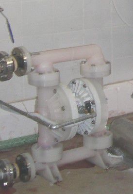 Pompa centrifuga - Bigas Alsina, S.A. - azionata ad aria / per l'industria agroalimentare / da trasporto