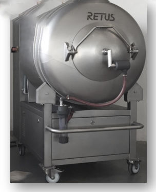 Massaggiatrice alimentare sottovuoto - RVMT-400-K - DORIT by Retus, Erwin Suter AG, Maschinenfabrik Retus - con sistema di raffreddamento