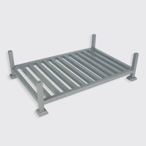 Pallet in acciaio inossidabile - 100.45 series - Eberhardt GmbH - da trasporto / di stoccaggio / per l'industria agroalimentare