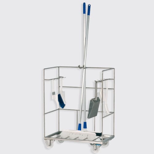 Carrello da trasporto - 277.20 series - Eberhardt GmbH - di pulizia / in acciaio inossidabile / 1 livello