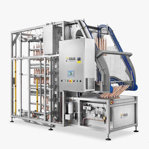 Sistema di carico e scarico per movimentazione - Fava Giorgio Axel s.r.l. - per prodotti alimentari / per salame / automatico
