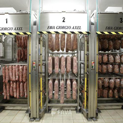 Sistema di carico e scarico per movimentazione - TFRC - Fava Giorgio Axel s.r.l. - per prodotti alimentari / automatico