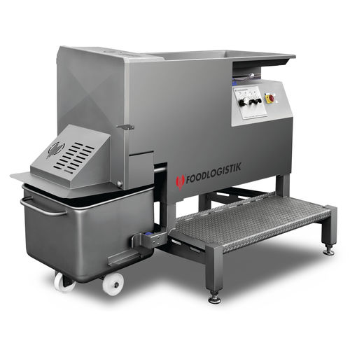 Cubettatrice per carne - DicR® capacity 120 - FOODLOGISTIK Fleischereimaschinen GmbH - per formaggi / per pesce / in acciaio inossidabile