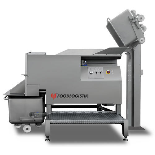 Cubettatrice per carne - DicR® capacity 140 - FOODLOGISTIK Fleischereimaschinen GmbH - in acciaio inossidabile / ad alto rendimento
