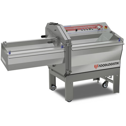 Affettatrice per carne di maiale - classic 21+ - FOODLOGISTIK Fleischereimaschinen GmbH - automatica / da terra / in continuo