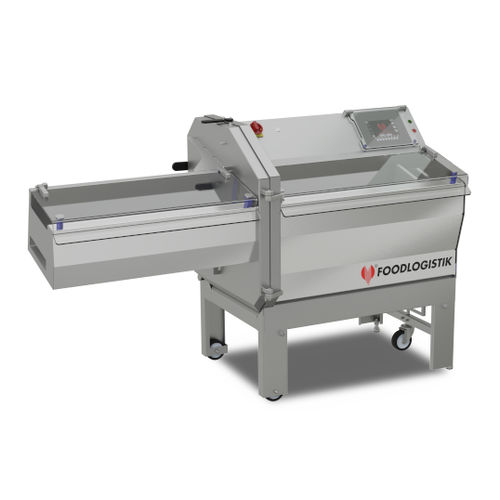 Affettatrice per carne di maiale - comfort 36 - FOODLOGISTIK Fleischereimaschinen GmbH - per salsicce / per pesce / automatica