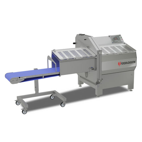 Affettatrice per carne di maiale - capacity 25 - FOODLOGISTIK Fleischereimaschinen GmbH - per salsicce / per pesce / automatica