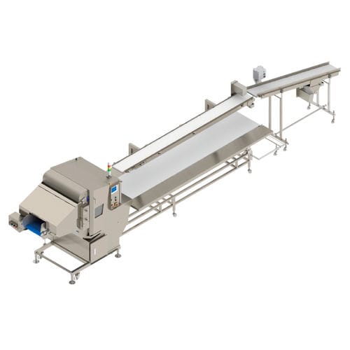 Affettatrice per carne - WPN-G321S - Watanabe Foodmach Co., Ltd. - automatica / a lama circolare / da terra