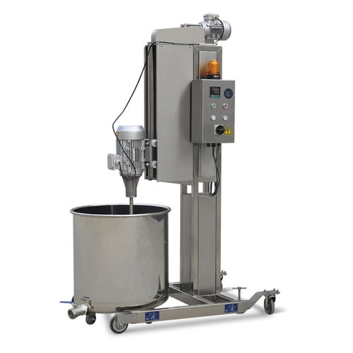 Impastatrice sbattitore planetaria - DJJ200 - II - Hiwell Machinery Co., Ltd. - per ristorazione collettiva / con vasca estraibile / con testina inclinabile