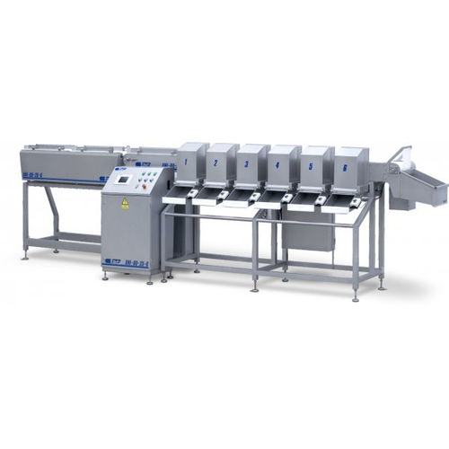 Calibratrice per pesce - UNI series - INDUSTRIES FAC SL - per pollame / con trasportatore