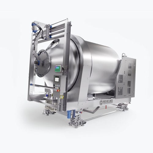 Massaggiatrice alimentare per prosciutto - BT-C series - Inox Meccanica S.p.A. - sottovuoto / in acciaio inossidabile
