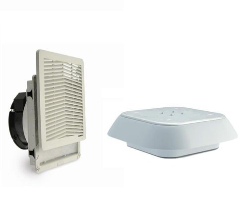 Ventilatore per armadio elettrico assiale - Irinox S.p.A. - da parete