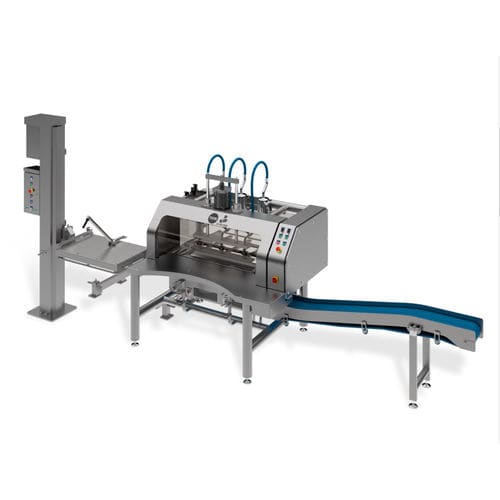 Linea di smodellaggio per l'industria agroalimentare - Jo-Bex-Man S.L. - automatica / per aria compressa