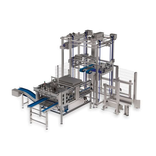 Linea di smodellaggio per l'industria agroalimentare - Jo-Bex-Man S.L. - semiautomatica / per aria compressa
