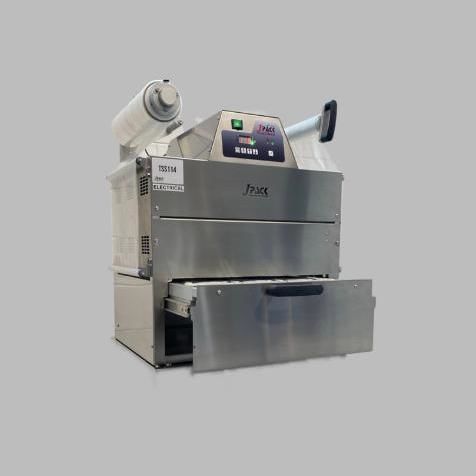 Termosigillatrice di vaschette lineare - TSS114 - JPack S.r.l. - semiautomatica / per confezionamento in atmosfera modificata / compatta
