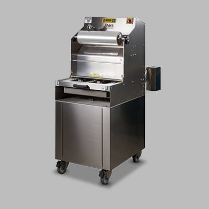 Termosigillatrice di vaschette lineare - TSS125-SKIN - JPack S.r.l. - semiautomatica / per l'industria agroalimentare
