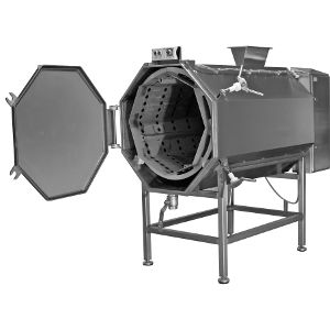 Macchina di lavaggio a tamburo - KRS 300 - KERRES GmbH - a solvente / ad acqua / automatica