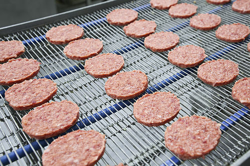 Nastro trasportatore forato - KFT food technology - in acciaio inossidabile / per l'industria agroalimentare