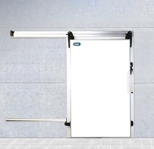 Porta scorrevole - QP - KIDE S.COOP - industriale / per magazzino frigorifero / per congelatore