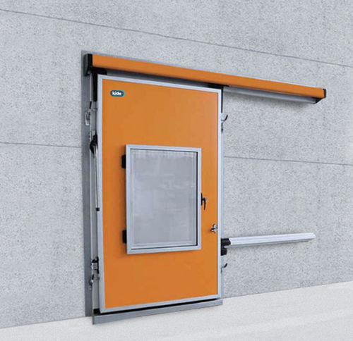 Porta scorrevole - QP/AC - KIDE S.COOP - in gomma / industriale / di sicurezza