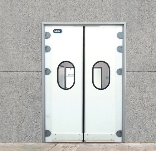 Porta battente - V15 - KIDE S.COOP - in acciaio inossidabile / in polietilene / industriale