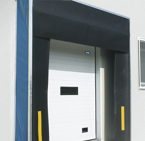Porta scorrevole verticale - A340 - KIDE S.COOP - in metallo / in PVC / per interno
