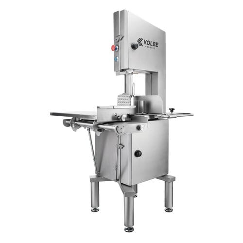Segaossa a nastro per macelleria - K330RS - Paul Kolbe GmbH Foodtec - per supermercato / in acciaio inossidabile / con piano d'appoggio scorrevole