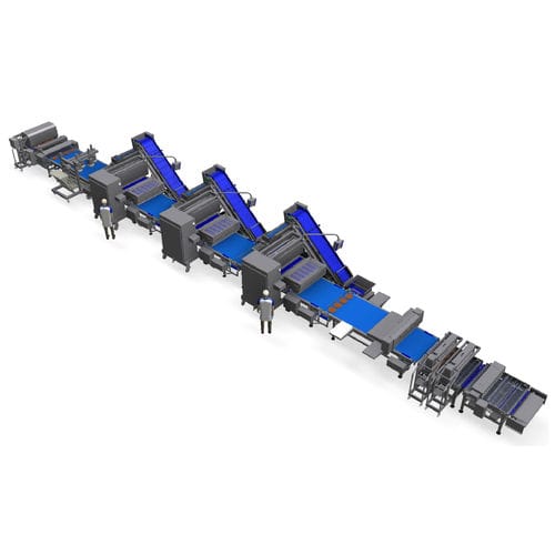 Linea di produzione di pizza - Kortlever (Technisch Buro Kortlever B.V.)