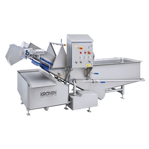Sistema di lavaggio ad acqua - DECONWA Prep - KRONEN GmbH, Nahrungsmitteltechnik - a spruzzo / automatico / per l'industria agroalimentare