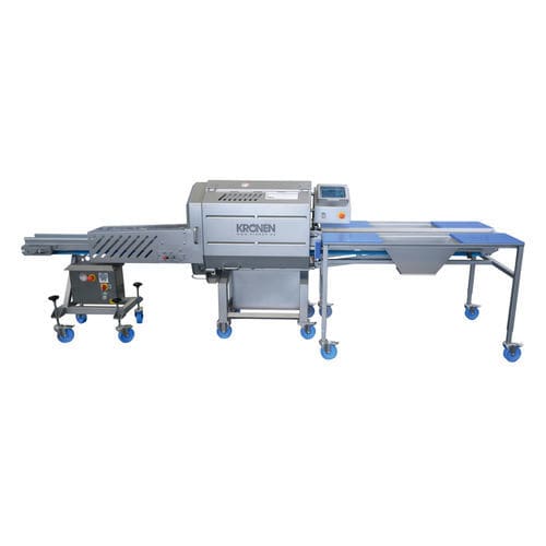 Taglierina agroalimentare per frutta - GS 10-2 TTS - KRONEN GmbH, Nahrungsmitteltechnik - per verdura / longitudinale