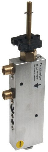 Valvola a lama - TESA - Teddington Controls - a comando elettrico / di regolazione / per gas