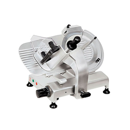 Affettatrice per carne - GF-250 - MAINCA - Equipamientos Carnicos S.L. - manuale / a lama circolare / 230 V monofase