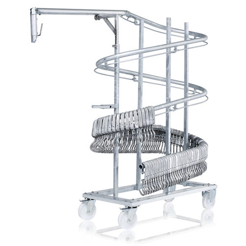 Carrello da trasporto - Heinz Marchel GmbH & Co. KG - in acciaio galvanizzato / a ponte / con rotelle