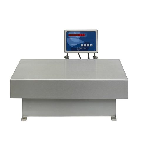 Indicatore di peso digitale - D4 - MARELEC Food Technologies BVBA - ad incastro / programmabile / per bilancia a piattaforma