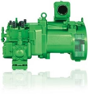 Compressore di refrigerazione aperto - OS series - BITZER - a vite / monostadio / per refrigerazione commerciale