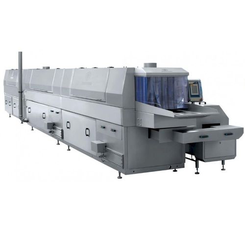 Macchina di lavaggio di casse - MPA-1200 - METALBUD NOWICKI - ad acqua / automatica / per l'industria agroalimentare